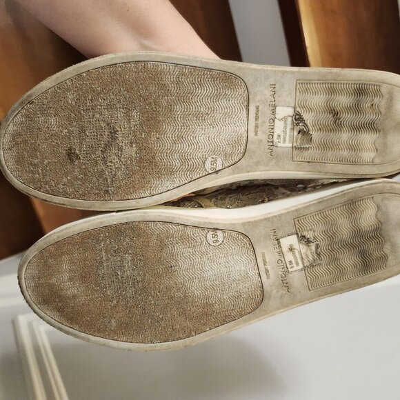 Antonio Melani women's white shoes in size 9.5 - Picture 5 of 9